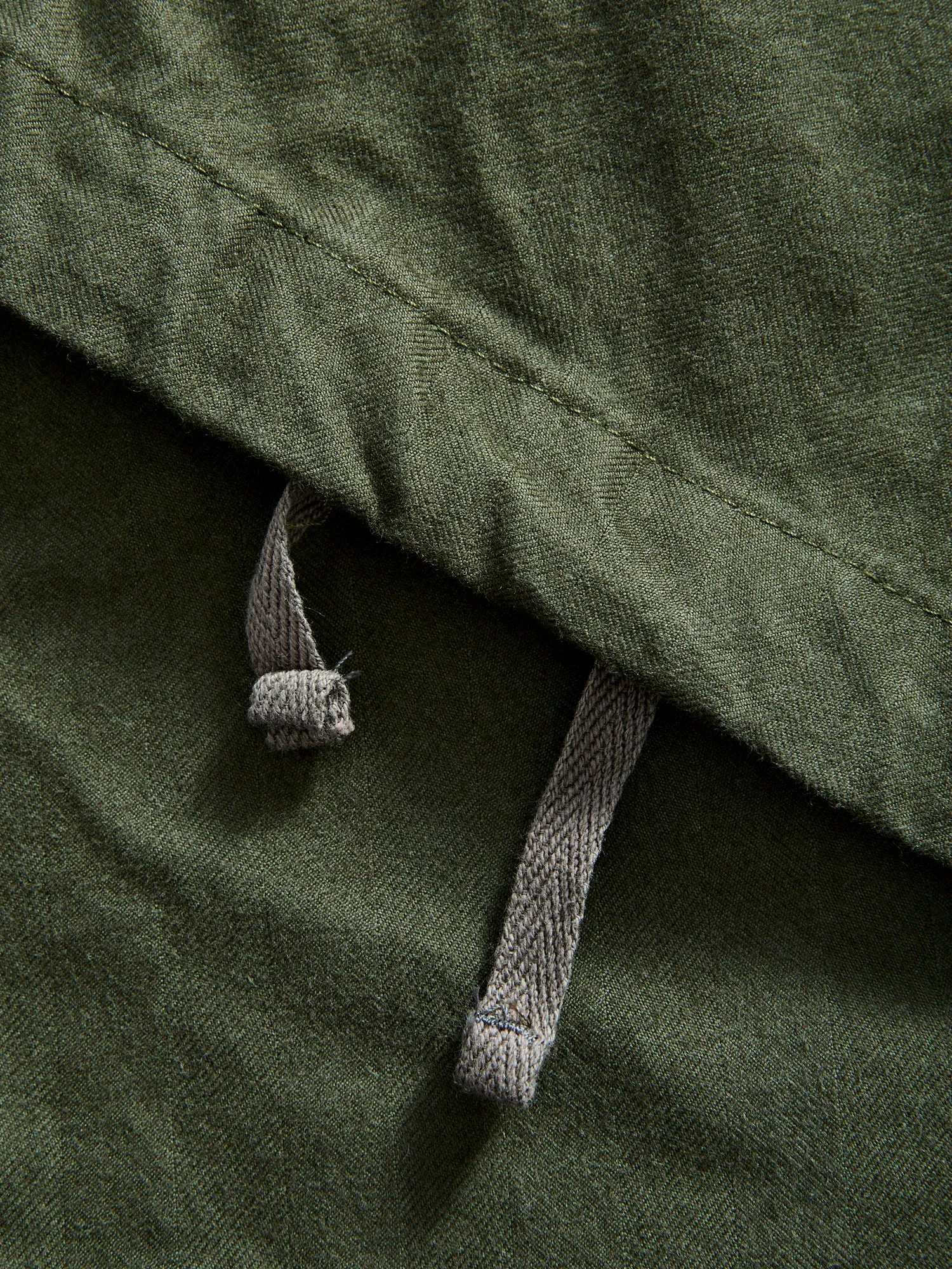 Brushed Herringbone FA Flight Cargo Pants in Olive