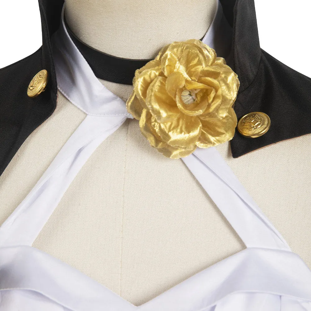Honkai: Star Rail Himeko Women White Party Carnival Halloween Cosplay Costume