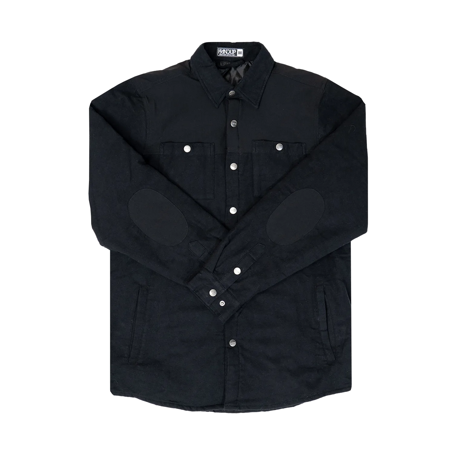 Quilted Shacket - Black on Black